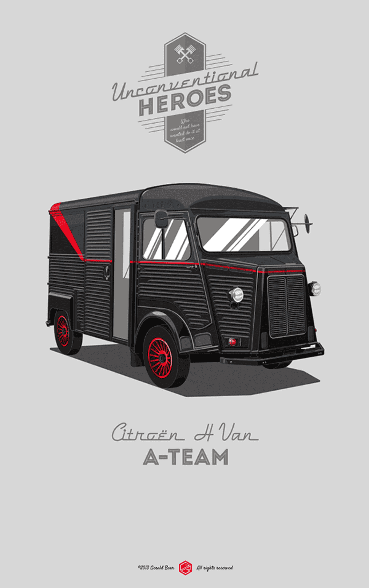 Σκίτσο για το Citroen H Van