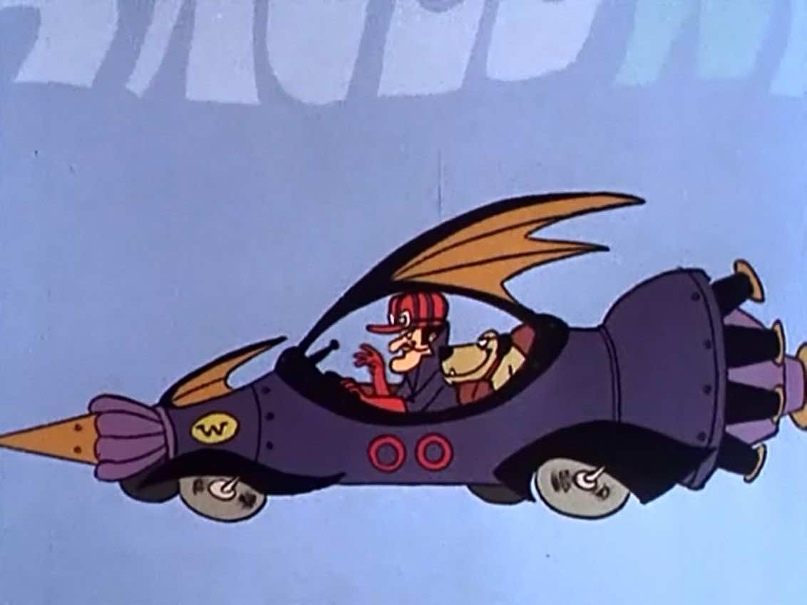 Σκίτσο από την ταινία Wacky Races