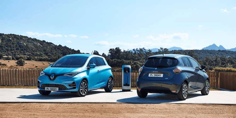 renault zoe παρκαρισμένο