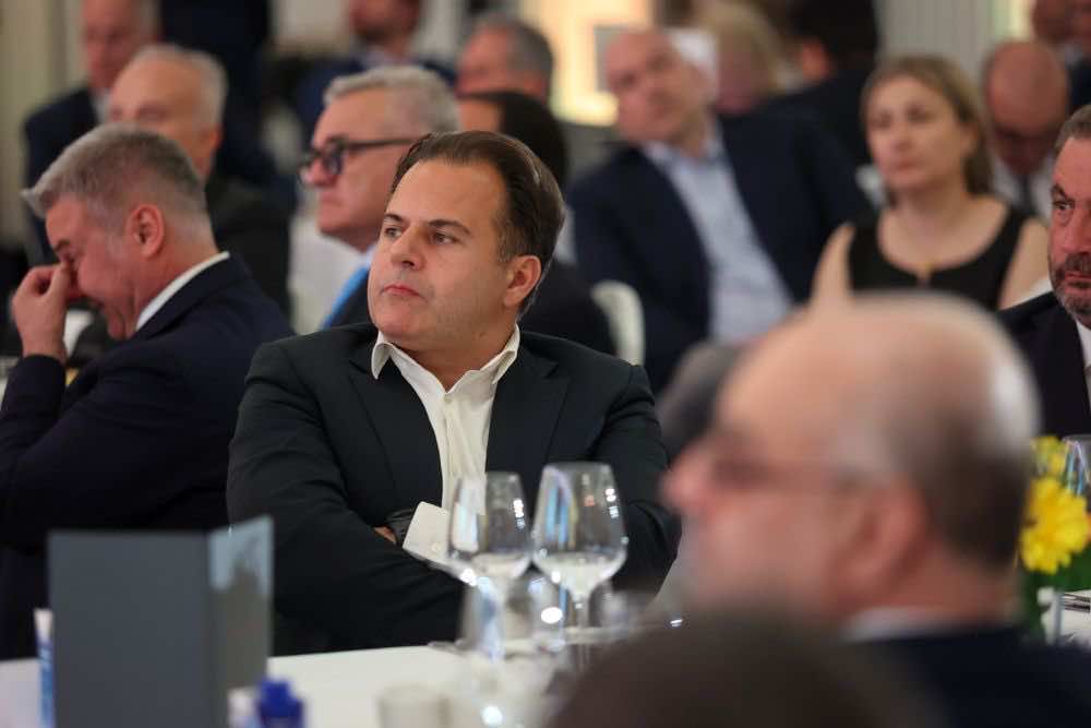 Ο Αλέξης Πανταζής στο τραπέζι του Economist Impact Dinner Gala