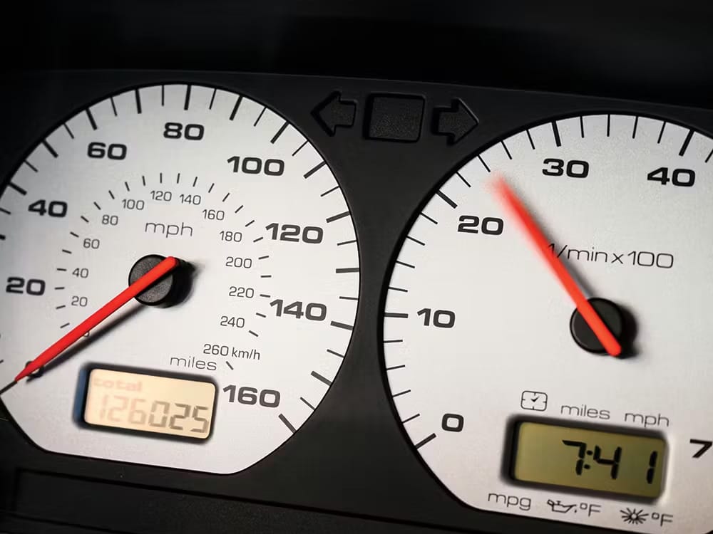 Volkswagen Golf GTI VR6 ταχύμετρο και στροφόμετρο