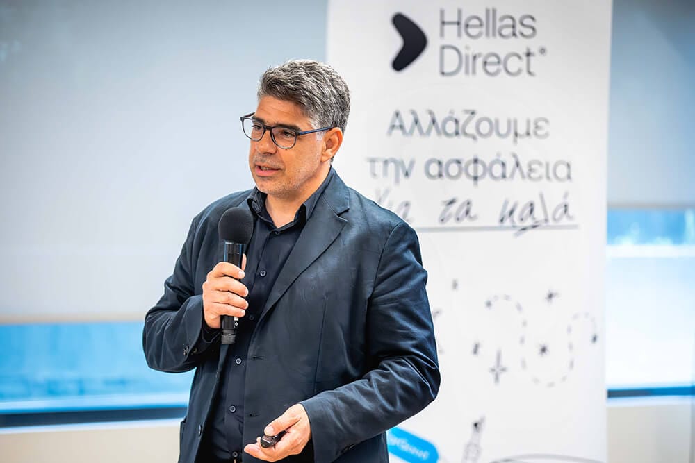 Ο Κώστας Καλημέρης στο πάρτι της Hellas Direct για τους συνεργάτες της 