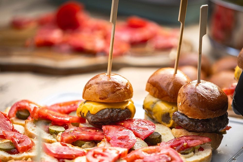 The burgers