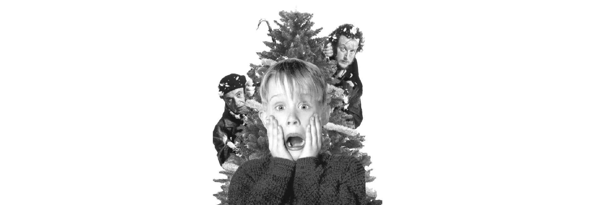 ss από την ταινία Home alone με τον Κέβιν και τους ληστές